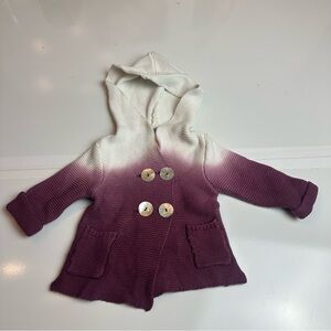 Baby Knit Hooded Cardigan | 100% Cotton · Cozycore / Heirloom Style